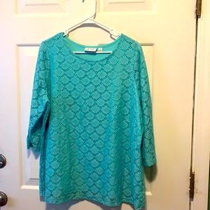 Denim &company lined blouse. Like new condition